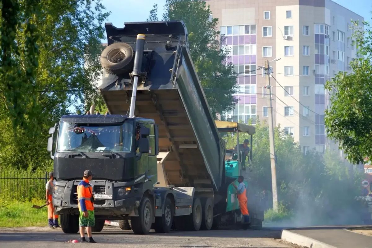 В Сергиево-Посадском округе продолжается ремонт дорог В Сергиево-Посадском округе продолжается ремонт дорог