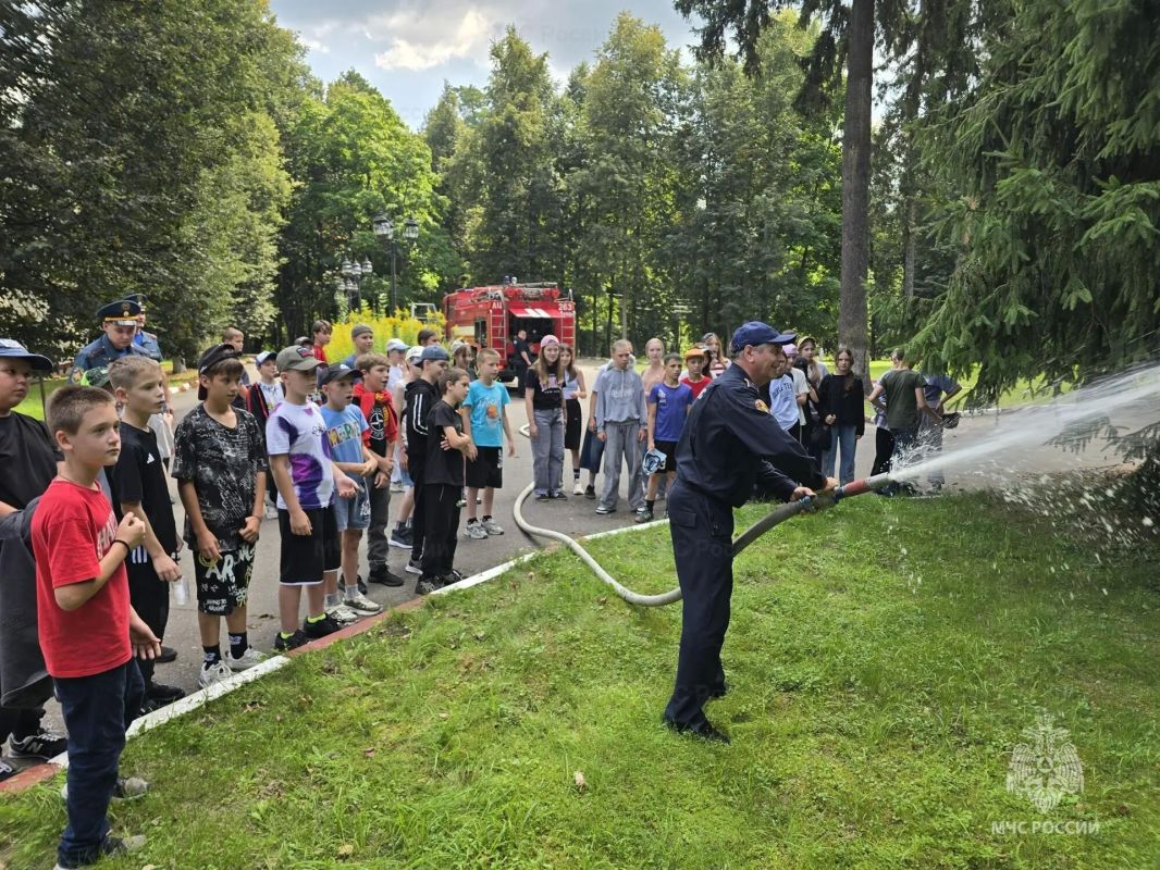 В лагере «Левково» прошел День безопасности В лагере «Левково» прошел День безопасности