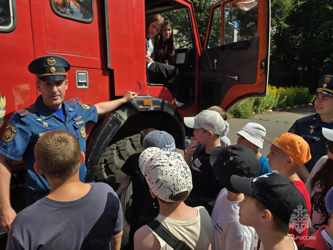 В лагере «Левково» прошел День безопасности В лагере «Левково» прошел День безопасности