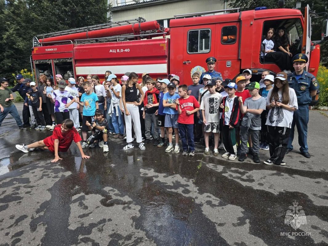 В лагере «Левково» прошел День безопасности В лагере «Левково» прошел День безопасности
