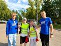 Молодогвардейцы напомнили детям о безопасности на дорогах