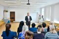 Председатель Совета депутатов Артем Садула вмете с коллегой Ольгой Щукиной посетил дошкольное отделение «Буратино» Образовательного комплекса №3