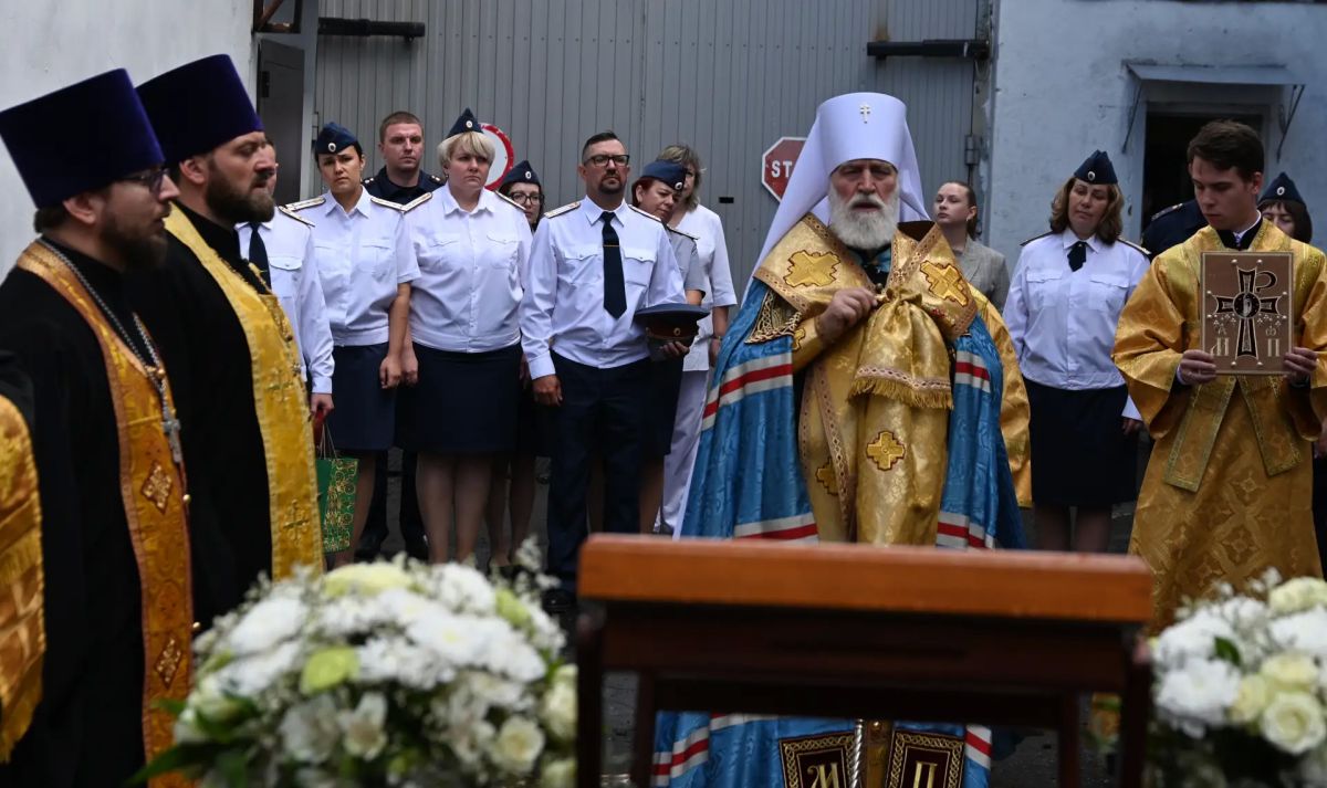 В следственном изоляторе № 6 города Коломны состоялось торжественное открытие памятной доски В следственном изоляторе № 6 города Коломны состоялось торжественное открытие памятной доски