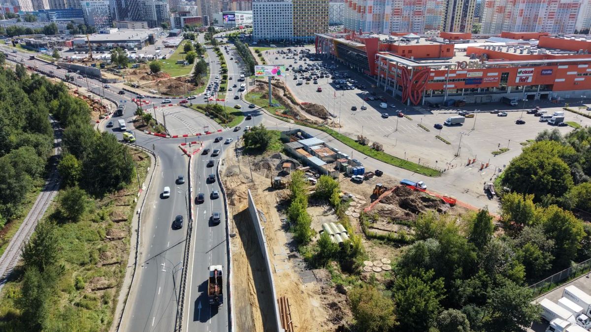Юлия Купецкая: В Мытищах продолжается строительство Волковского путепровода Юлия Купецкая: В Мытищах продолжается строительство Волковского путепровода