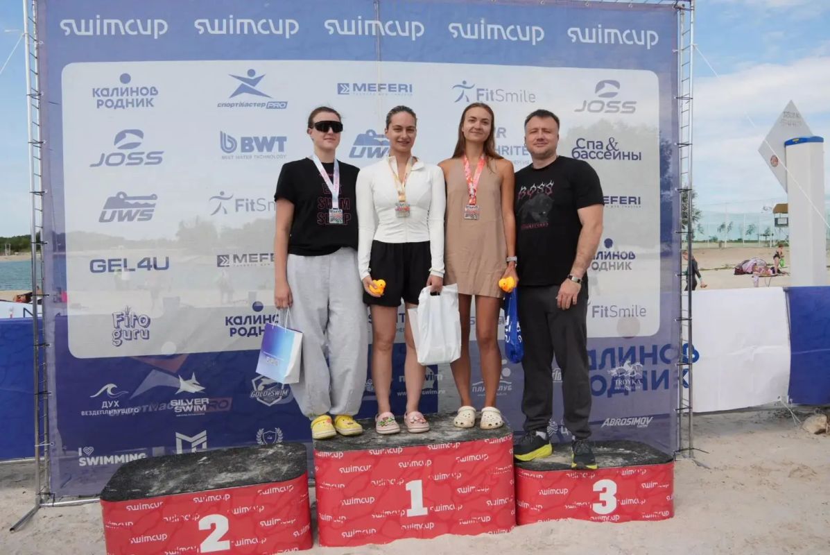 На пляже «Серпуховские Мальдивы» впервые прошёл этап Кубка Чемпионов Swimcup