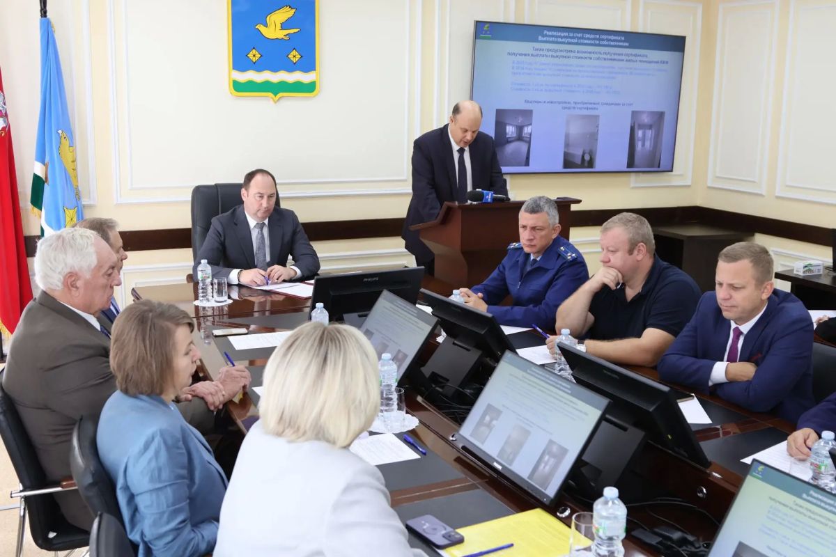 Итоги переселения из аварийного жилья подвели в Ступино