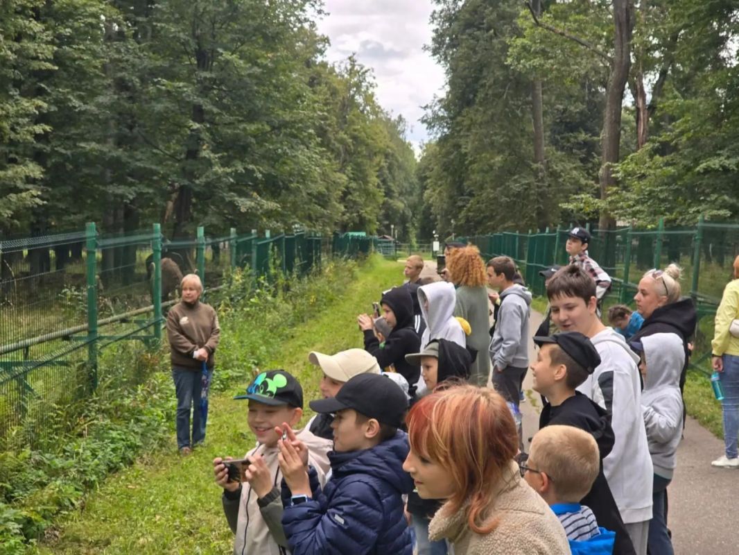 Дети участников СВО посетили ПриокскоТеррасный заповедник Дети участников СВО посетили ПриокскоТеррасный заповедник