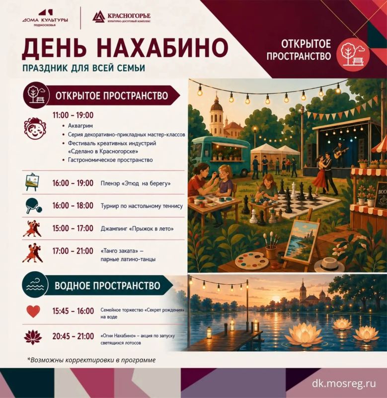 День Нахабино — 2026!. 22 августа на набережной Торфяного озера будет по-настоящему жарко, даже если погода решит иначе День Нахабино — 2026!. 22 августа на набережной Торфяного озера будет по-настоящему жарко, даже если погода решит иначе