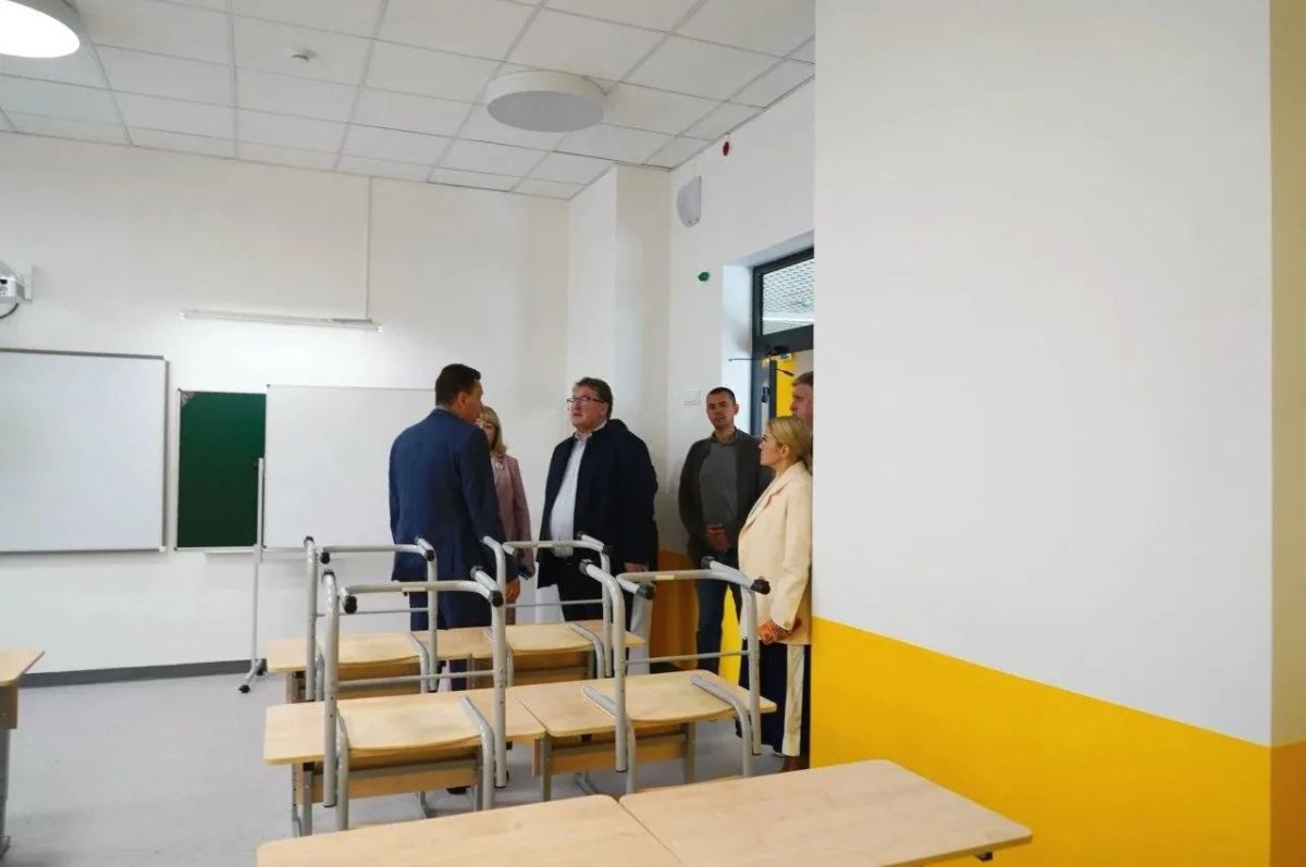 Новая школа в Борисовке готова к учебному году Новая школа в Борисовке готова к учебному году