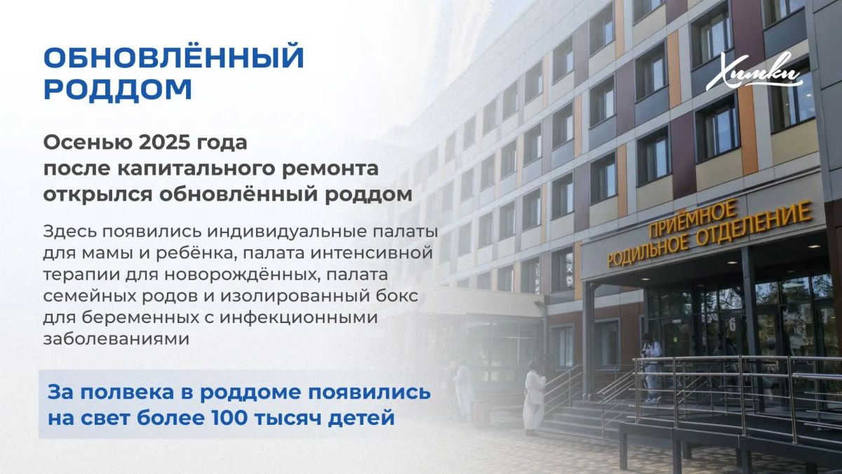 Химкинской клинической больнице - 72 года Химкинской клинической больнице - 72 года