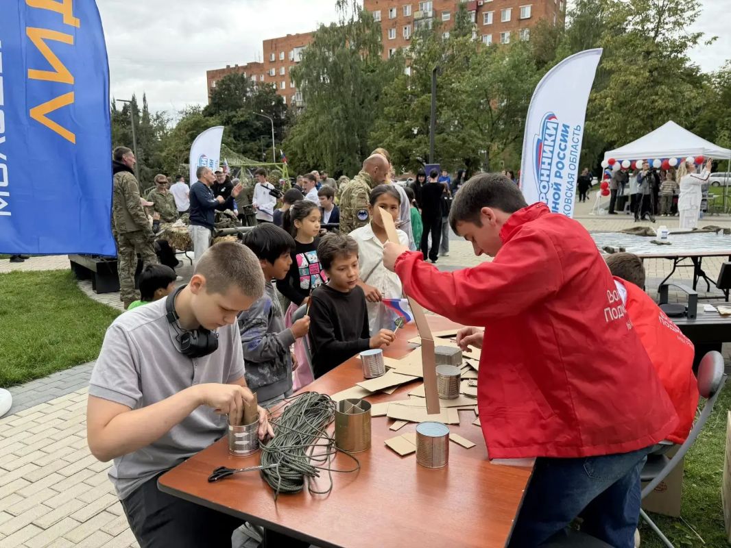 Гуманитарная ярмарка в поддержку участников СВО прошла в Дзержинском г.о. Люберцы
