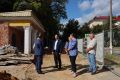 Сергей Мужальских: Обсудил с профильными заместителями и представителями подрядной организации проект благоустройства территории возле стадиона «Металлург»