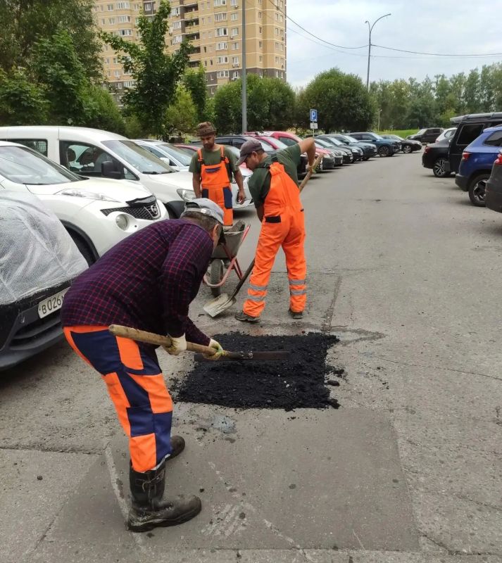 Где в Долгопрудном пройдёт ямочный ремонт на текущей неделе Где в Долгопрудном пройдёт ямочный ремонт на текущей неделе