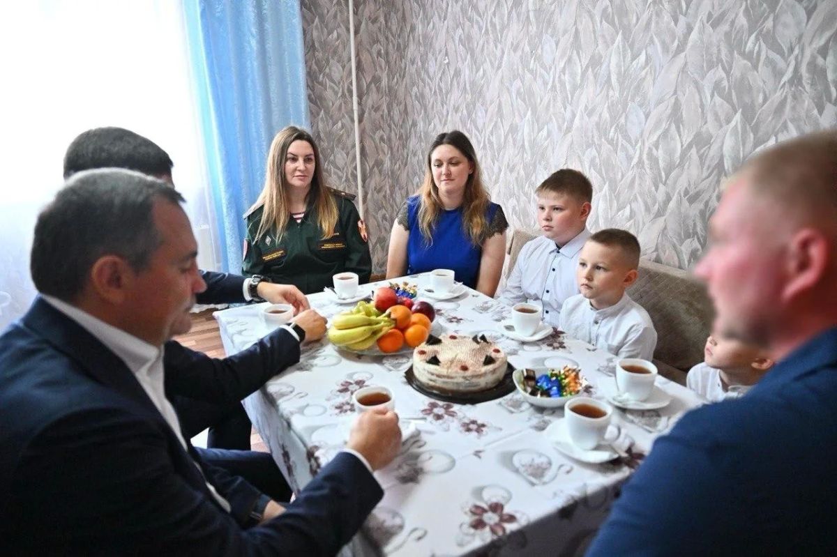 Навестил семью нашего Героя Навестил семью нашего Героя