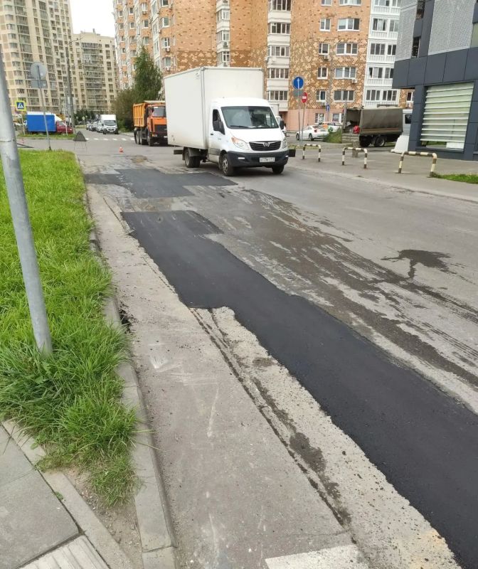 Где в Долгопрудном пройдёт ямочный ремонт на текущей неделе Где в Долгопрудном пройдёт ямочный ремонт на текущей неделе