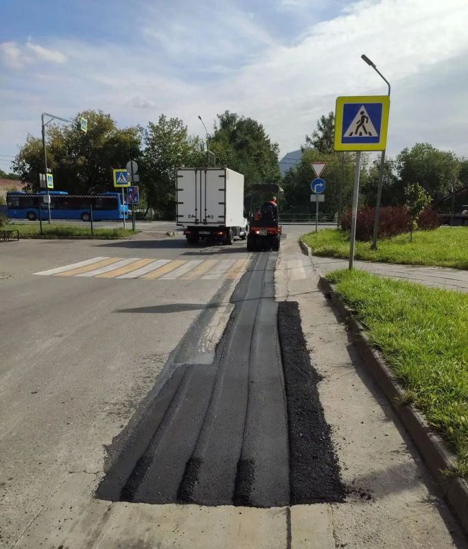 Где в Долгопрудном пройдёт ямочный ремонт на текущей неделе Где в Долгопрудном пройдёт ямочный ремонт на текущей неделе