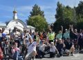 Сотрудники Дубненского пожарно-спасательного гарнизона приняли участие в патриотическом велопробеге
