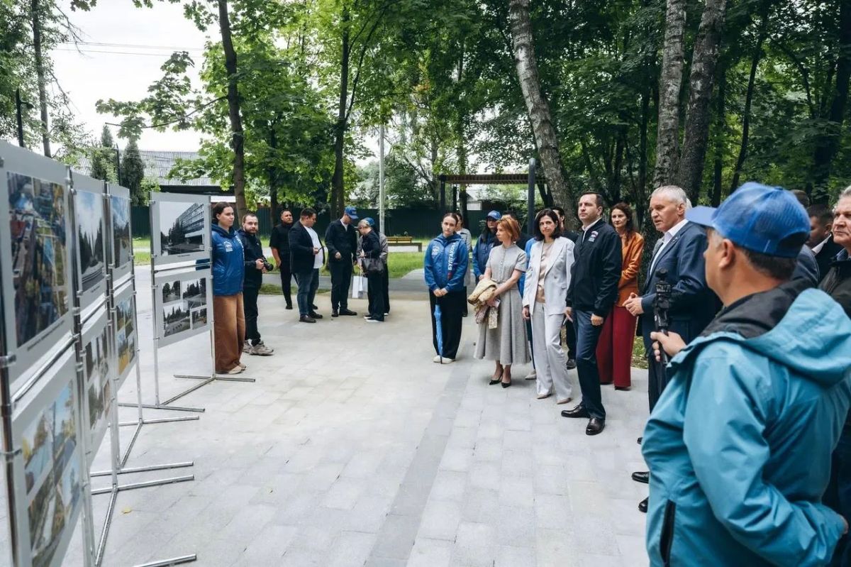 Андрей Булгаков: Сегодня во Фрязино открыли долгожданное благоустроенное пространство в Заводском проезде Андрей Булгаков: Сегодня во Фрязино открыли долгожданное благоустроенное пространство в Заводском проезде
