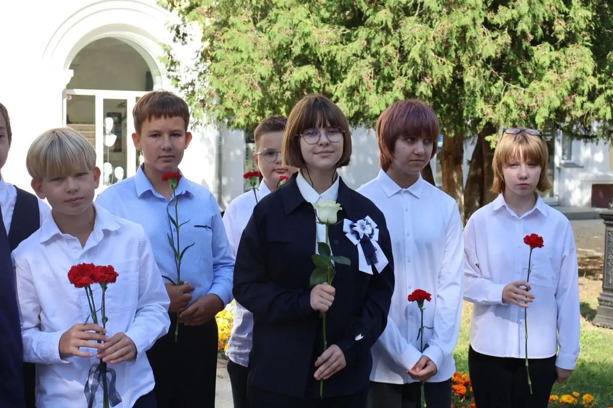 В сквере Новикова почтили память просветителя в День города Ступино В сквере Новикова почтили память просветителя в День города Ступино