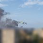 В Киеве снова звучат взрывы, на фото как сообщают с мест прилет в Подольском районе