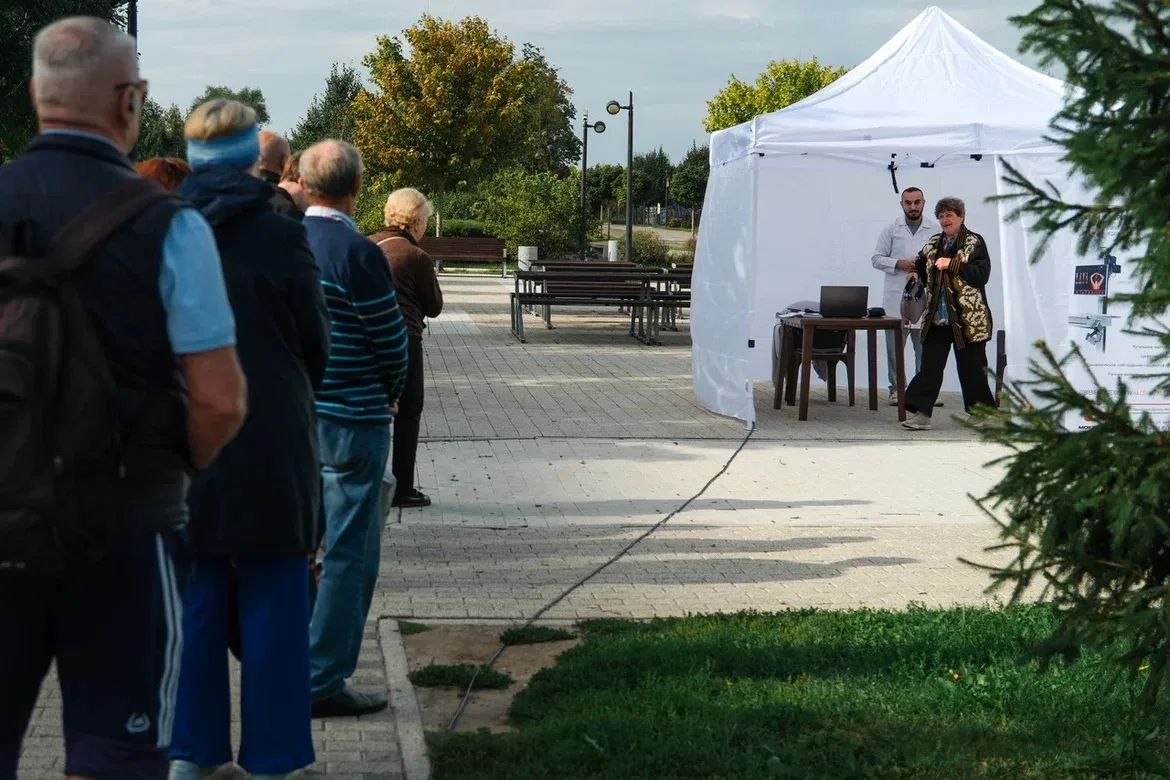 Проверить здоровье прямо в парке