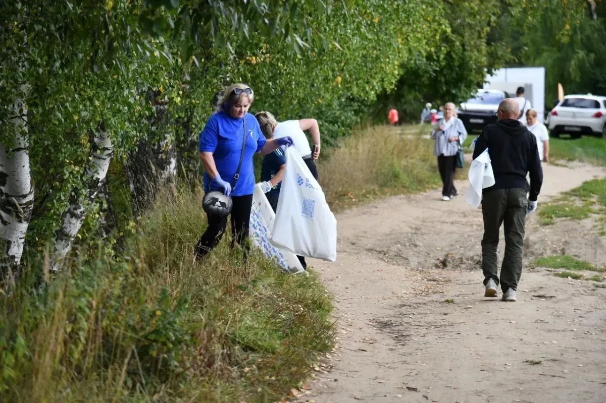 Татьяна Витушева: Более 60 человек приняли участие в юбилейной акции «Чистый берег - чистая вода», посвященной 15-летию экологической инициативы Татьяна Витушева: Более 60 человек приняли участие в юбилейной акции «Чистый берег - чистая вода», посвященной 15-летию экологической инициативы