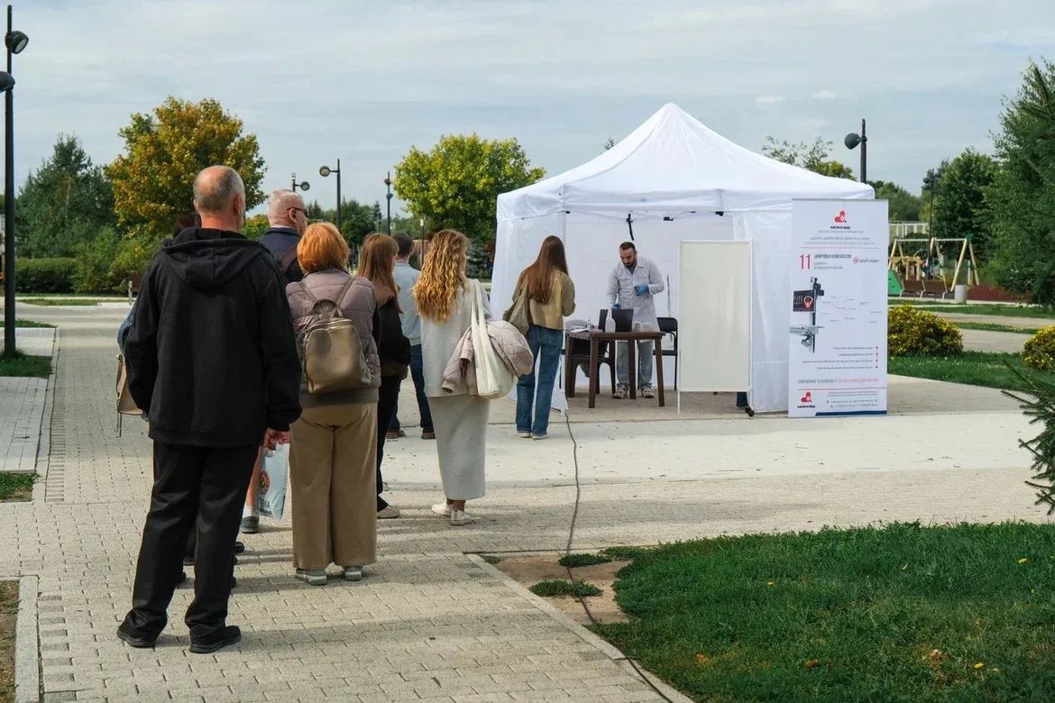 Проверить здоровье прямо в парке Проверить здоровье прямо в парке