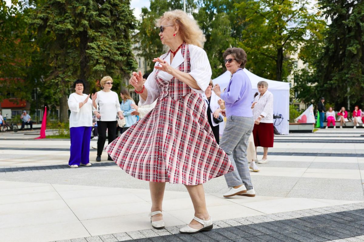 Ретро-пляски прошли в Мытищах Ретро-пляски прошли в Мытищах