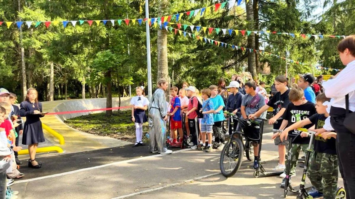 В Наро-Фоминске открыли зону отдыха в городском парке «Мечта» В Наро-Фоминске открыли зону отдыха в городском парке «Мечта»