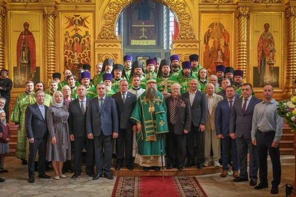 Начальник ГУФСИН России по Московской области Александр Ветров принял участие в Литургии в День памяти преподобного Пимена Угрешского Начальник ГУФСИН России по Московской области Александр Ветров принял участие в Литургии в День памяти преподобного Пимена Угрешского