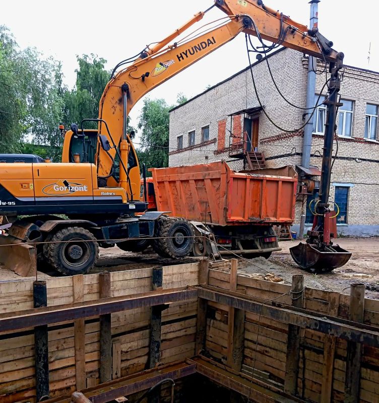 В Пушкинском округе реконструируют коллектор для 124тыс В Пушкинском округе реконструируют коллектор для 124тыс