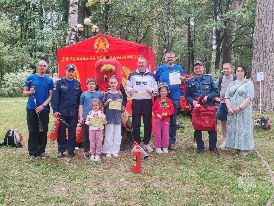 Красногорские огнеборцы подготовили школьников к учебному году на фестивале «Безопасный город»