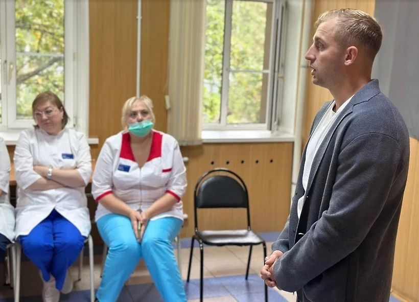 В Менделеевской поликлинике обсудили развитие медицины в округе В Менделеевской поликлинике обсудили развитие медицины в округе