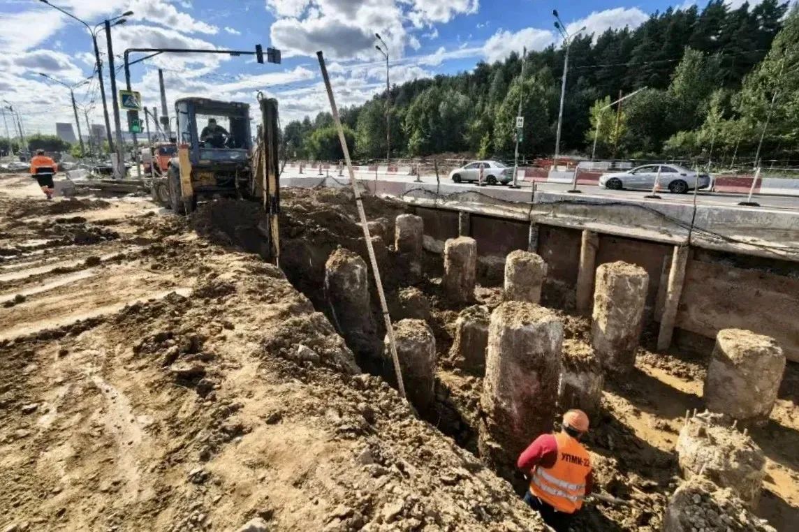 В Мытищах стартовали работы по возведению надземного перехода через Волковское шоссе В Мытищах стартовали работы по возведению надземного перехода через Волковское шоссе