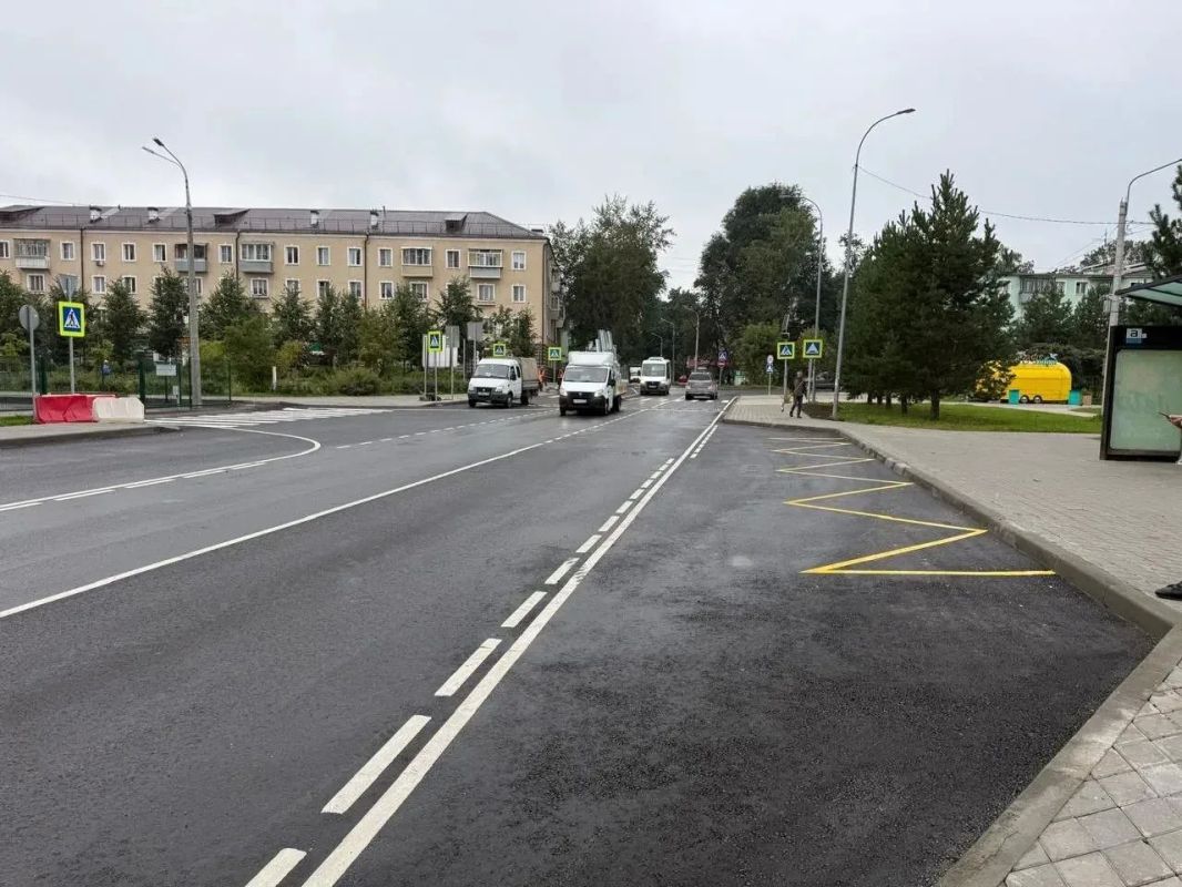 В Лосино-Петровском завершили капремонт улицы Нагорной по нацпроекту #ИДЖ В Лосино-Петровском завершили капремонт улицы Нагорной по нацпроекту #ИДЖ