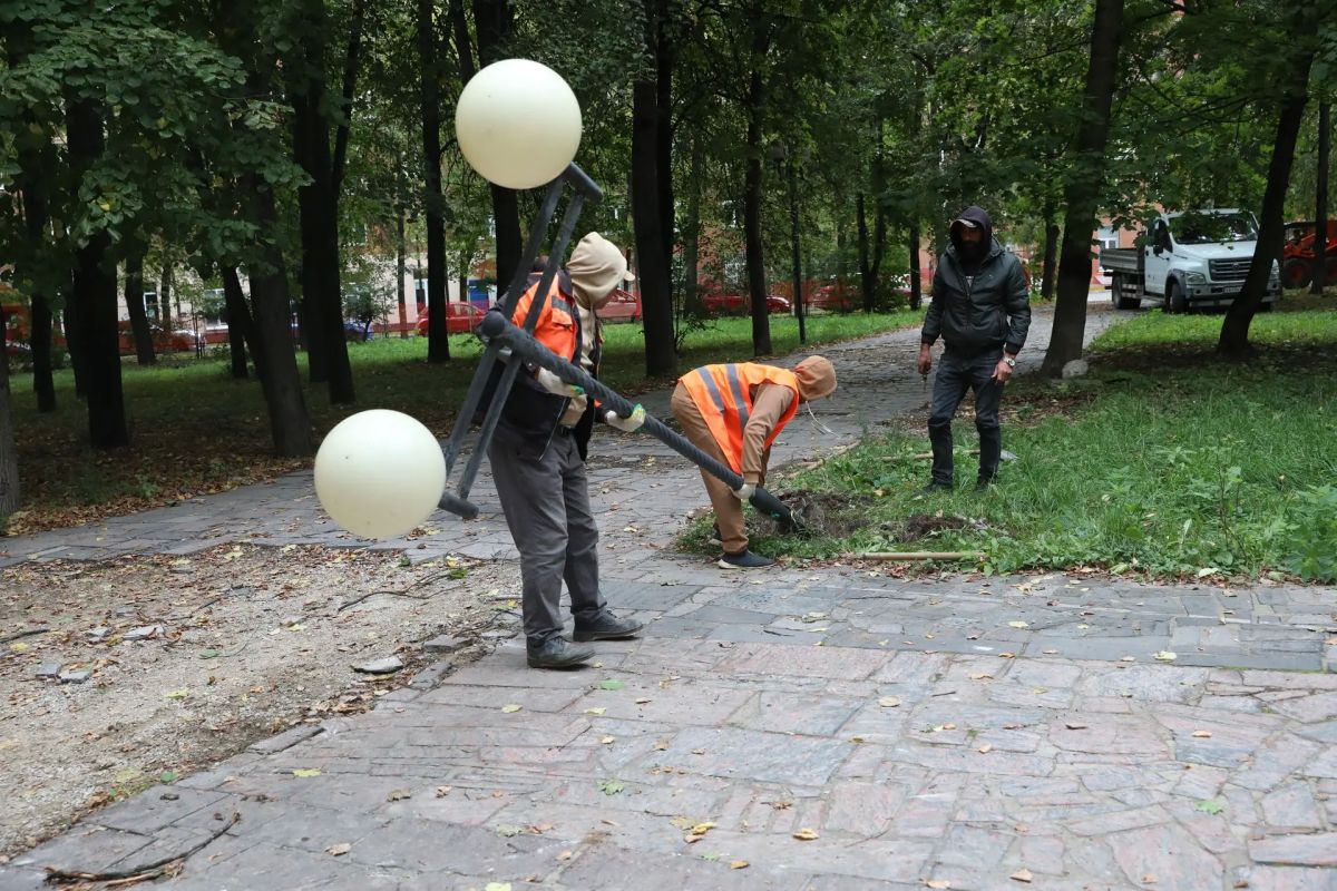 Ждём с нетерпением: в Долгопрудном стартовало благоустройство сквера за Физтех-колледжем Ждём с нетерпением: в Долгопрудном стартовало благоустройство сквера за Физтех-колледжем