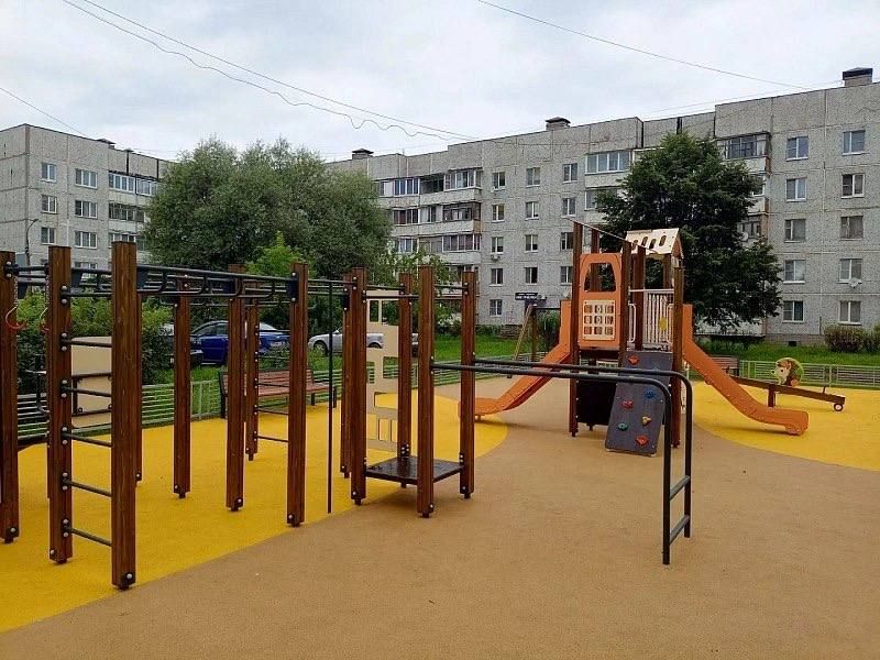В Воскресенске завершено обновление детских игровых площадок в рамках федерального проекта «Формирование комфортной городской среды» В Воскресенске завершено обновление детских игровых площадок в рамках федерального проекта «Формирование комфортной городской среды»