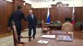 Владимир Путин обсудил с врио губернатора Тверской области Виталием Королёвым социально-экономическое развитие региона, поддержку участников СВО и их семей, а также подготовку к осенне-зимнему периоду