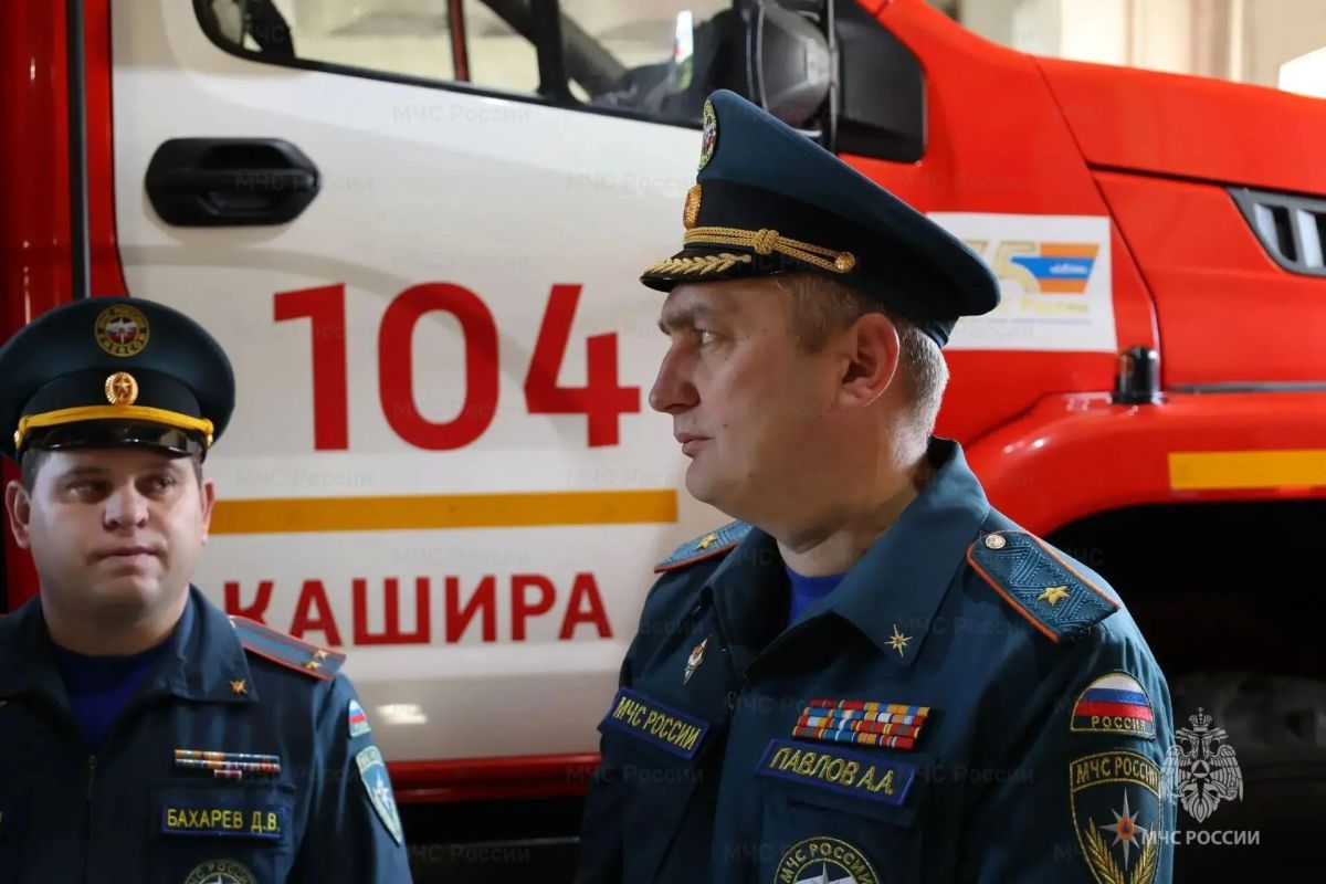 Начальник Главного управления посетил Каширский пожарно-спасательный гарнизон Начальник Главного управления посетил Каширский пожарно-спасательный гарнизон
