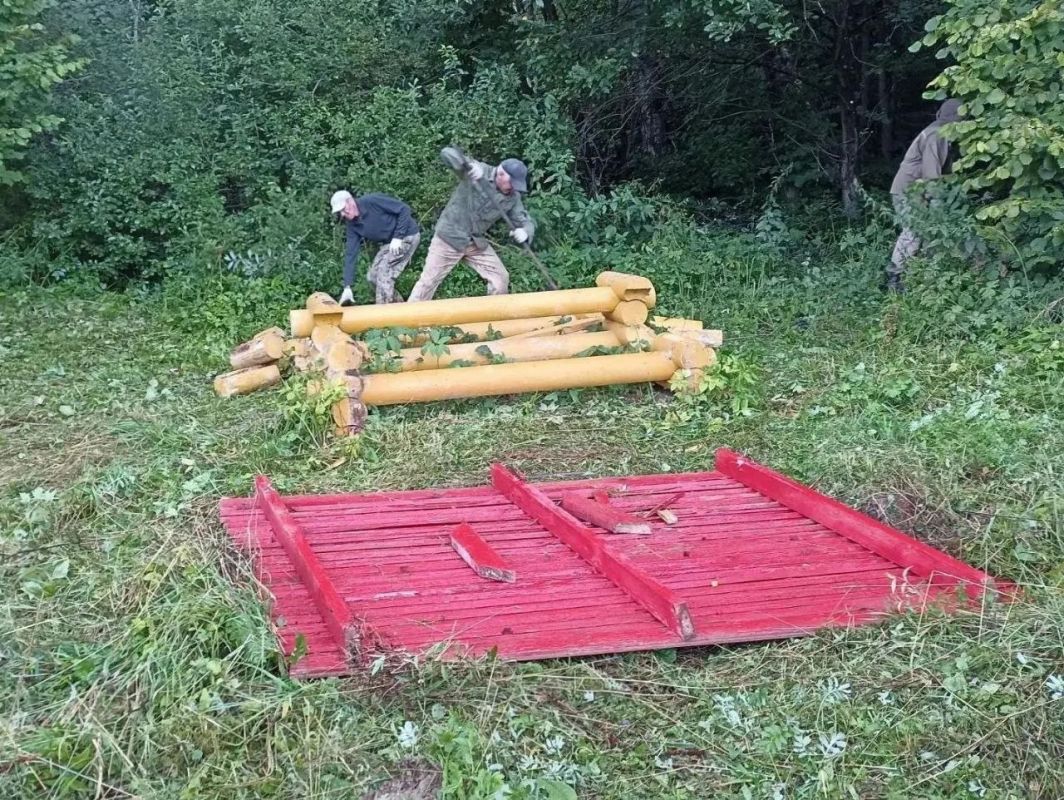 Три новых места отдыха оборудовали в лесах Подольска Три новых места отдыха оборудовали в лесах Подольска
