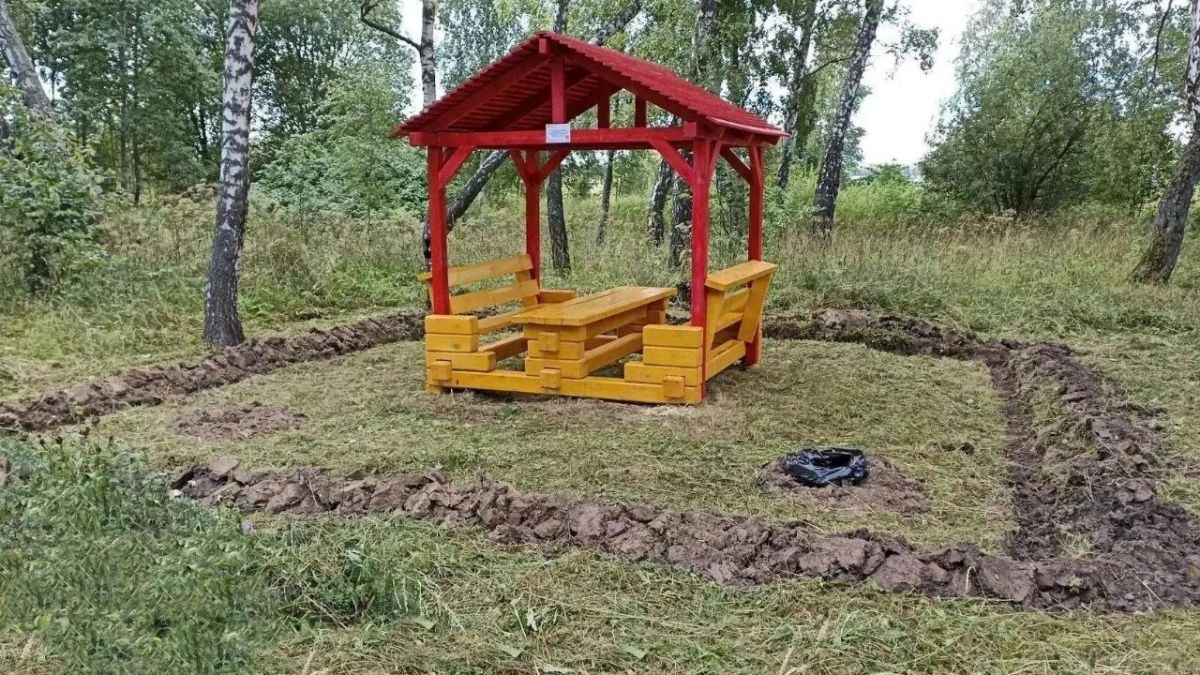 Три новых места отдыха оборудовали в лесах Подольска Три новых места отдыха оборудовали в лесах Подольска