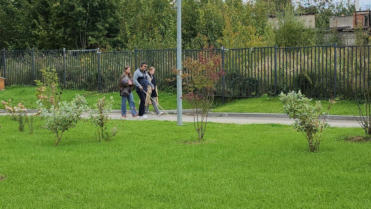 В Центре им. А.И. Мещерякова прошли испытания портативного навигатора для незрячих В Центре им. А.И. Мещерякова прошли испытания портативного навигатора для незрячих