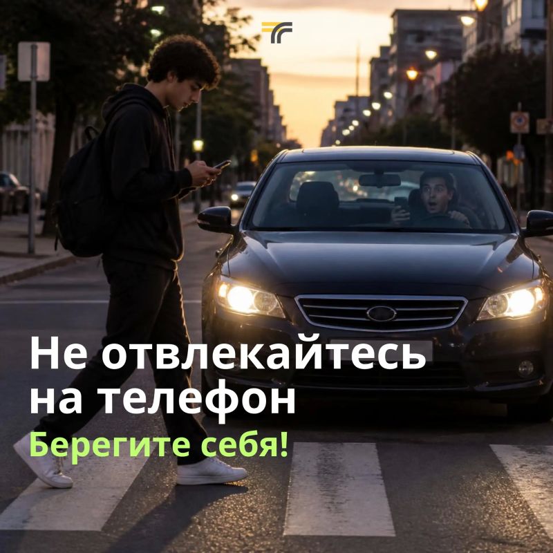 Стоите на переходе, ждёте "зелёный"