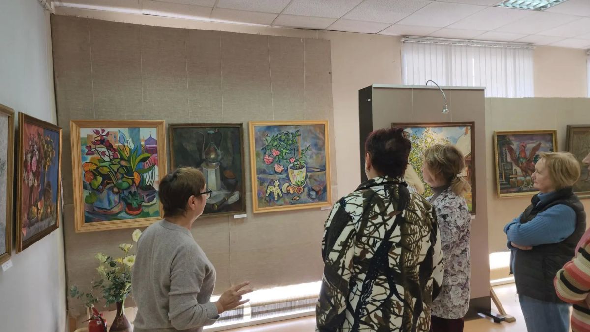 В заключительный день выставки «Последние летние деньки» в картинную галерею Красноармейска приехали гости из Реутова В заключительный день выставки «Последние летние деньки» в картинную галерею Красноармейска приехали гости из Реутова