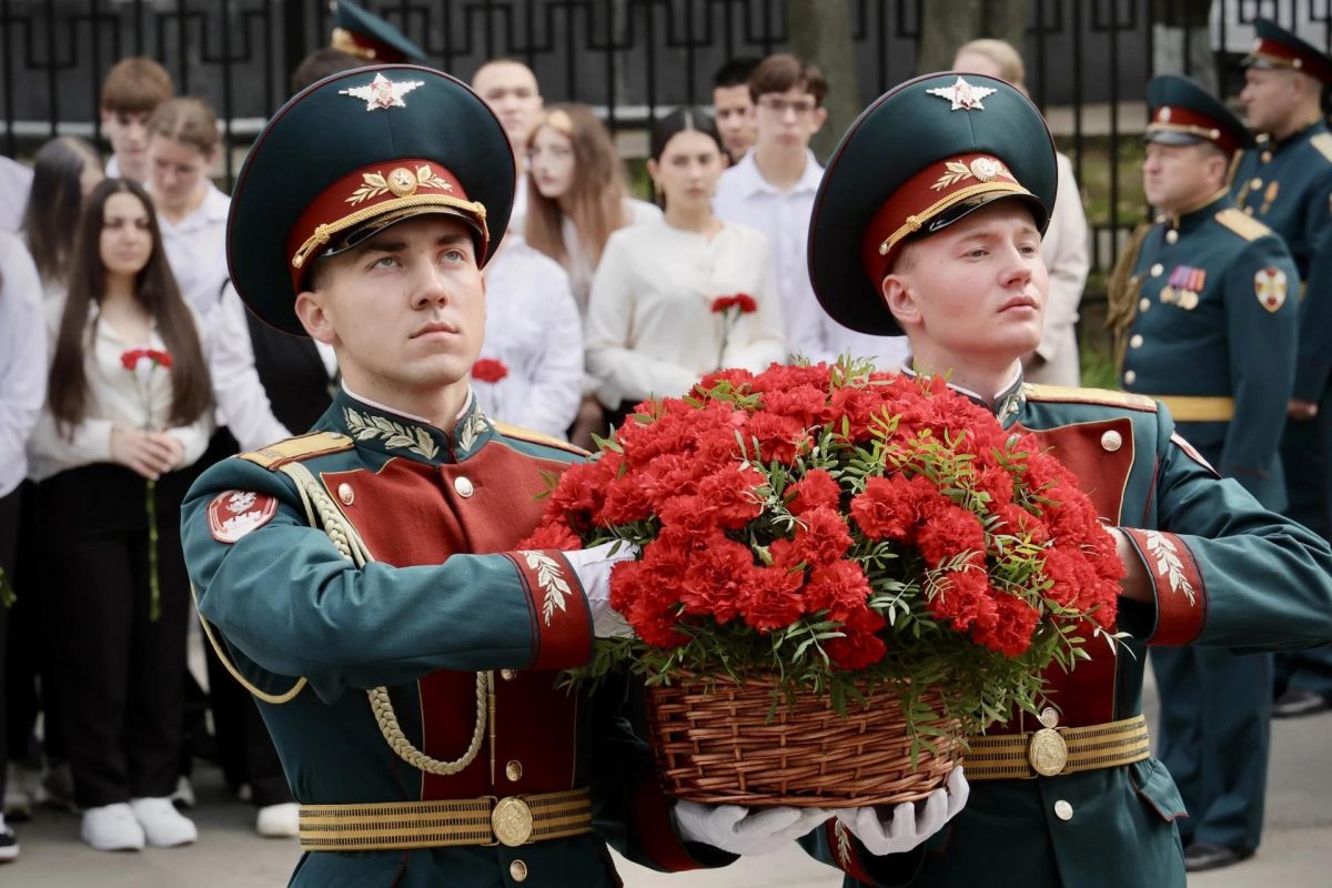 Бюст Героя Советского Союза Григория Бояринова открыли в Балашихе Бюст Героя Советского Союза Григория Бояринова открыли в Балашихе
