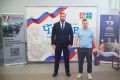 Михаил Собакин: В торжественной обстановке вручили высокую государственную награду — Медаль Жукова — жителю Чехова, Ветерану специальной военной операции младшему сержанту Алексею Андреевичу Минаеву