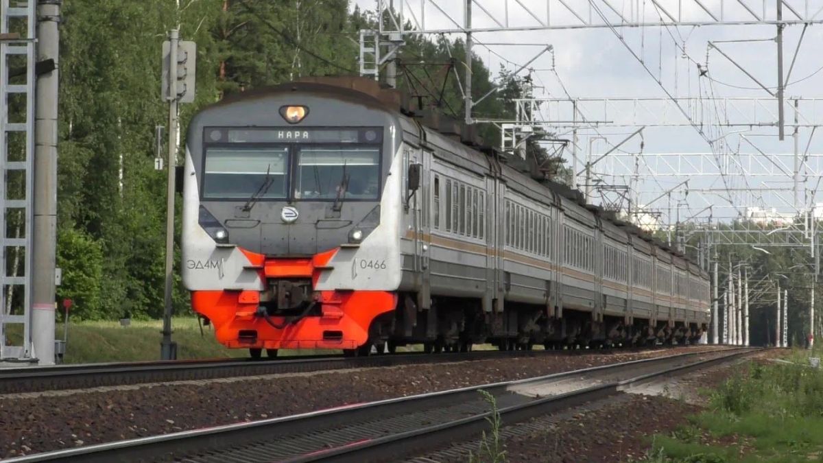 С 18 сентября временно изменится расписание некоторых пригородных поездов Киевского направления МЖД в связи с заменой стрелочного перевода на станции Бекасово-1