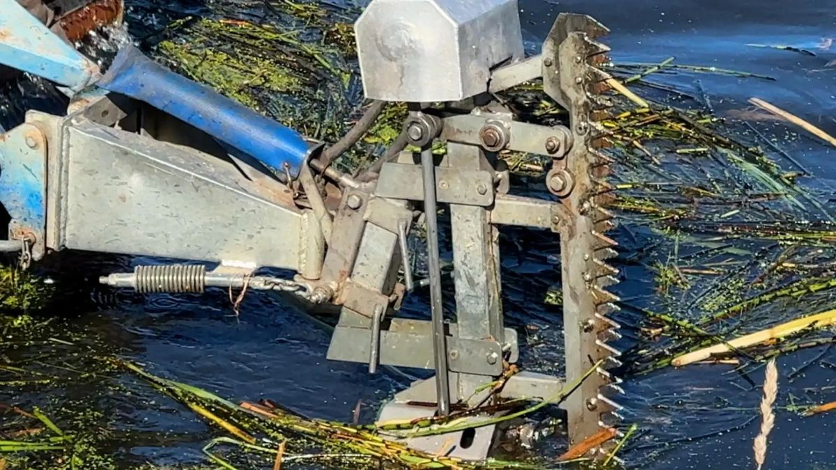 Чистота старого пруда. . В пруду на реке Грязева в деревне Нефедьево появился новый обитатель – здесь активно трудится, убирая всю лишнюю растительность и тину, маленькая и юркая машина-амфибия Чистота старого пруда. . В пруду на реке Грязева в деревне Нефедьево появился новый обитатель – здесь активно трудится, убирая всю лишнюю растительность и тину, маленькая и юркая машина-амфибия