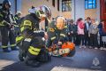 В Клину провели показательную тренировку по эвакуации