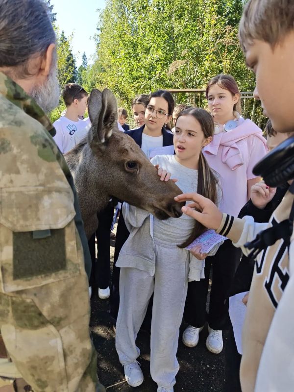 Юные экологи из Долгопрудного прошли полевую практику в центре реабилитации диких животных Юные экологи из Долгопрудного прошли полевую практику в центре реабилитации диких животных
